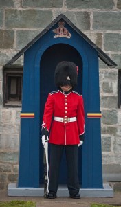 Solider at Quebec Citadele