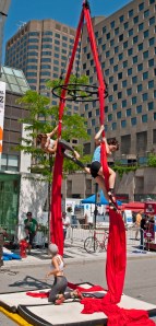 Street Performers at Jazz Festival