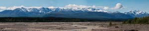View of Alaska Ranges
