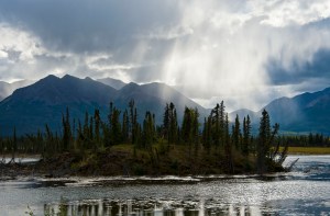 God Rays along the Road