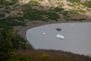 Grewingk Glacier Lake from Above