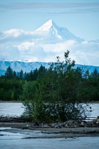 Mountain on the way to the Denali Highway