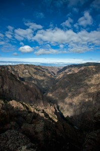 Black Canyon From Sunrise Point
