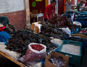 Chiles in the Market