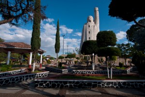 Park at top of Janitzio