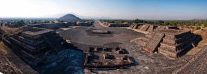 View from Pyramid of the Moon