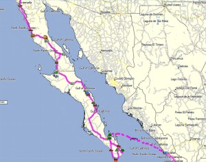 Baja California Route