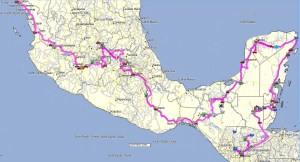 Mainland Mexico Route