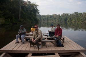 Canoe on Salvador Lake