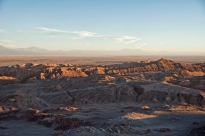 Valle de luna overlook