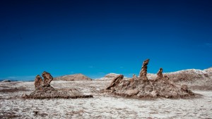 Wierd formations in Valle de Luna