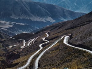 Down from Paso de Jama