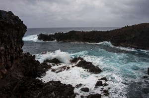 Inhospitable coastline
