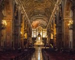 Inside Santiago Cathedral
