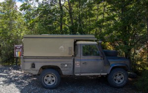 German Land Rover slidein