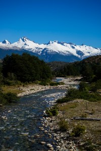 River and mountains
