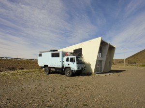 Hiding from the wind