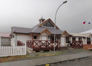 Chile border building