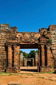 Church Door at San Ignacio MIni