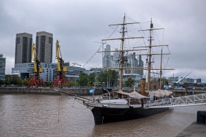 Ship in BA Marina