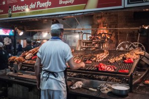 Cooking at Estancia del Puerto